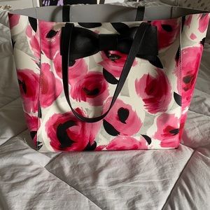 Floral kate spade tote